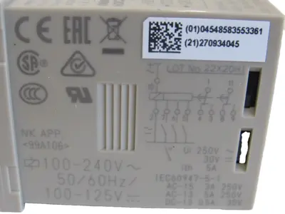 NEW OMRON H3CR-A-301 SOLID STATE TIMER 100-240V H3CRA301