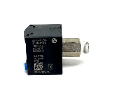 8035533, SPAN-P10R-G18M-PNLK-PNVBA-L1 | Festo SPAN-P10R-G18M-PNLK-PNVBA-L1 Pressure Sensor G1/8 8035533 - Used