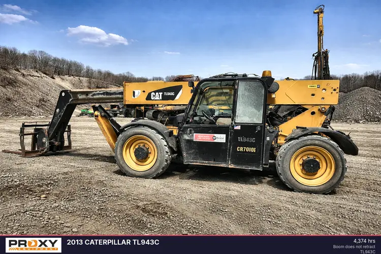 Used 2013 CATERPILLAR TL943C Telehandlers Pennsylvania US | Proxy Equipment #1383023