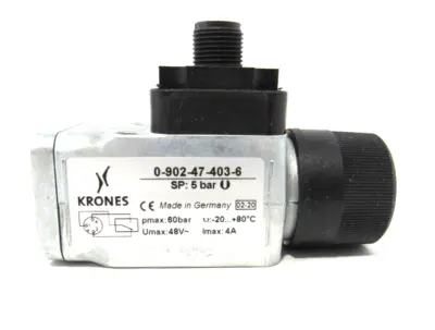 NEW KRONES 0-902-47-403-6 PRESSURE SWITCH 0902474036