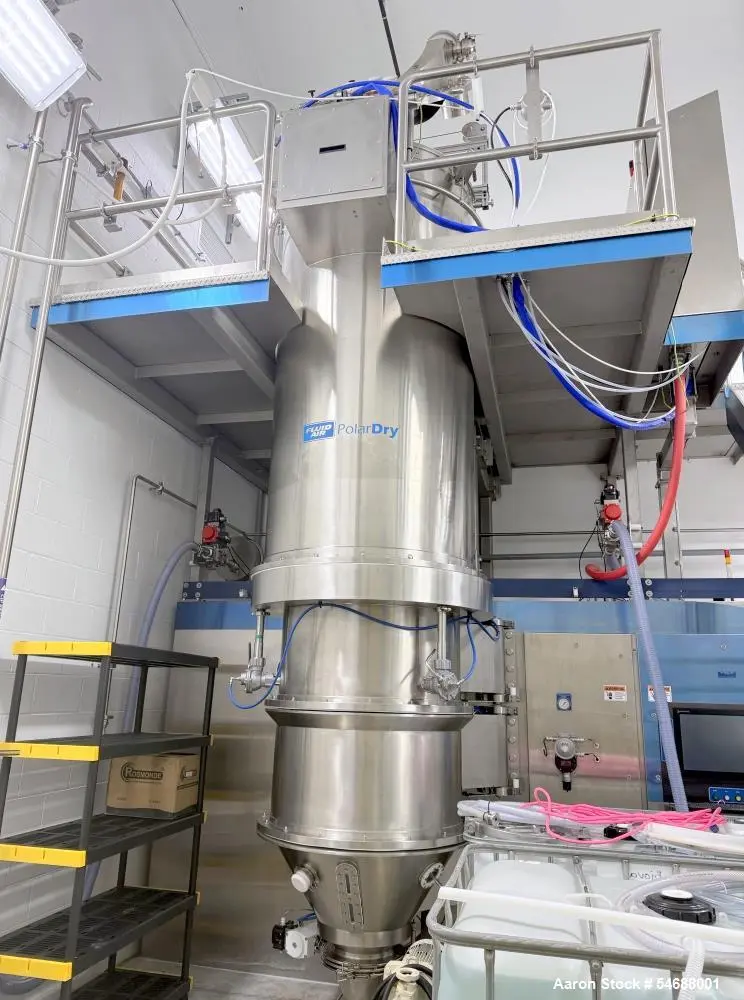 Used FLUID AIR 050 Spray Dryers Illinois US | Aaron Equipment #1548922