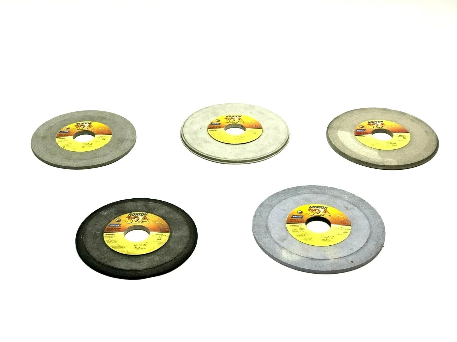USED NORTON GRINDING WHEELS