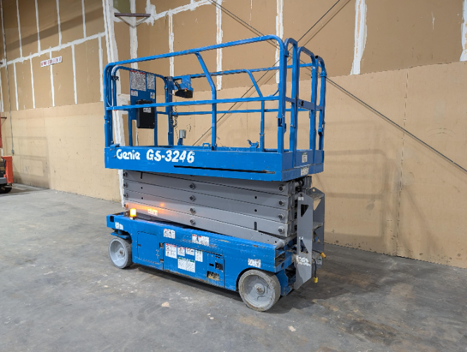 Used 2017 Genie GS-3246 Scissor Lifters Texas US | Stack Equipment #1080340