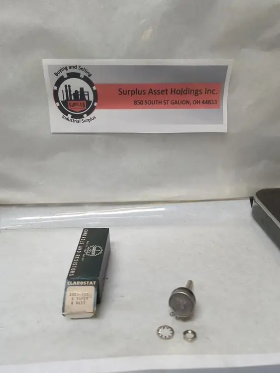 New | in-Stock CLAROSTAT 53C1-100 Miscellaneous Equipment (Electrical & Power) | Surplus Asset Holdings #1195178