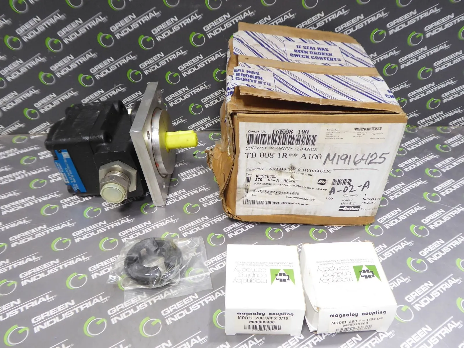 Parker Denison TB 008 1R00 A100 Hydraulic Vane Pump New NIB