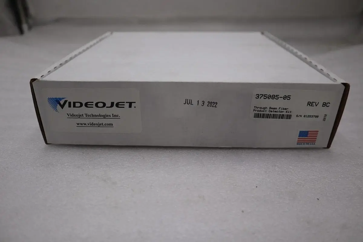 NEW IN BOX VIDEOJET FIBER OPTIC PRODUCT DETECTOR SEIC25A 375085-05 STOCK H266