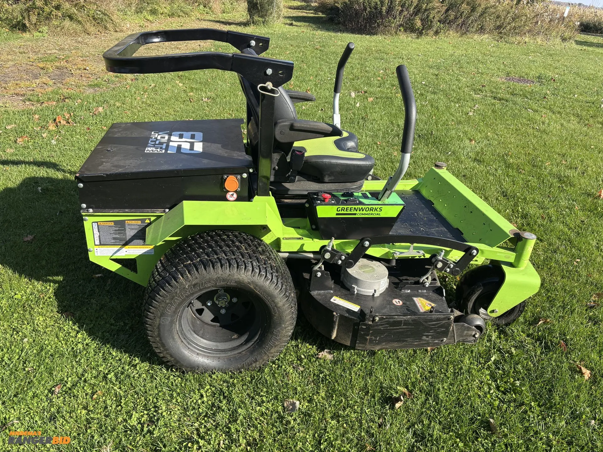 Used 2018 GREENWORKS GWX26100 Mowers Michigan US | Miedema Asset Management Group #1709355