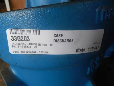 Ingersoll-Dresser Pump Co. S-005235-00 Discharge Case for 12M90W-3