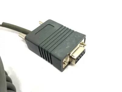 USED SYMBOL BARCODE SCANNER SPRIAL CORD CABLE ASSEMBLY