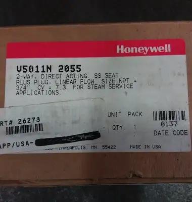 NEW HONEYWELL V5011N 2055