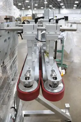 USED NEW ENGLAND MACHINE BELT TRANSFER SSTEM