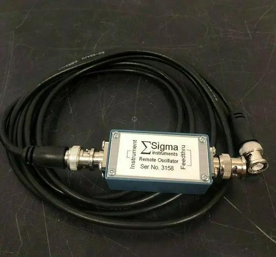 SIGMA INSTRUMENTS 3158 REMOTE OSCILLATOR