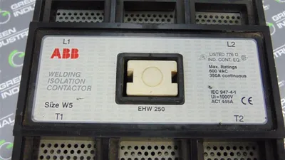 ABB EHW 250 Welding Isolation Contactor Size W5 350A Used