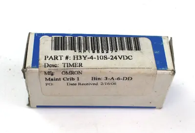 NEW OMRON H3Y-4-10S-24VDC