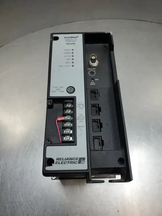 Used Reliance Electric 45C37B Remote I/O Head Module, (802803-29RG) PLC Processors South Carolina US | Palmetto Automation #1506162