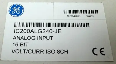 NEW SEALED GE FANUC IC200ALG240-JE VERSAMAX ANALOG INPUT IC200ALG240