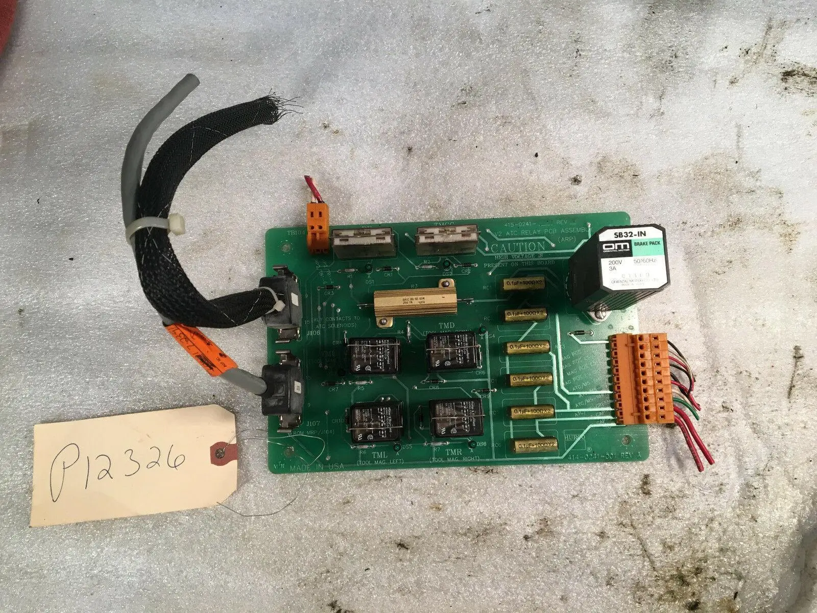 USED Hurco 415-0241-001