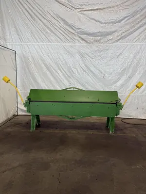 14 GAUGE X 8' CHICAGO DRIES & KRUMP MODEL 814 APRON HAND BRAKE. STOCK # 0238125