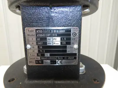 Grundfos MTR3-11/11 D-M-A-AQQV Immersion Coolant Pump 58L/min 230V 3PH 1.25"npt