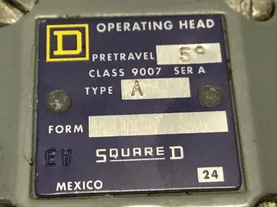 USED SQUARE D 9007-C52B2