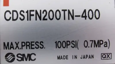 NEW SMC CDS1FN200TN-400 AIR CYLINDER CDS1FN200TN400