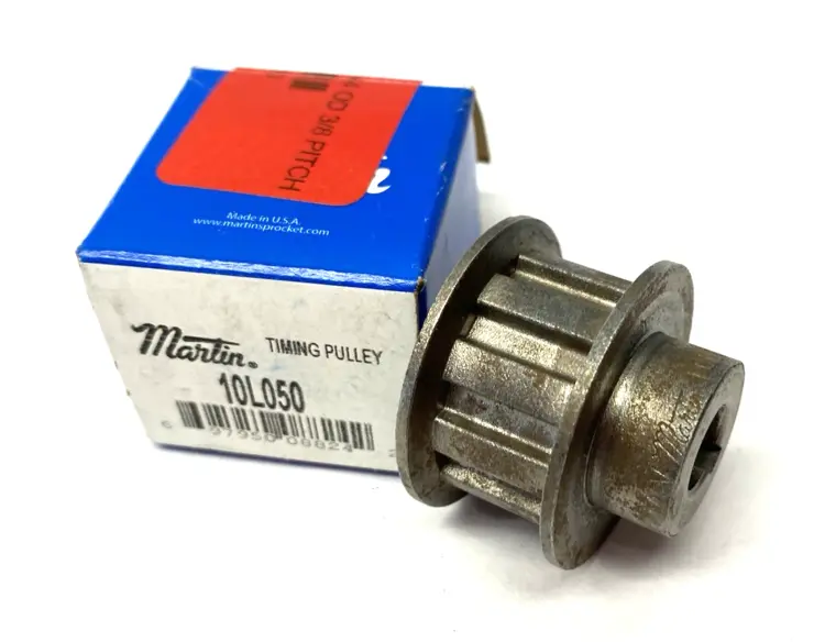 New | in-Stock Martin Timing Pulley, Reboreable 10-tooth 0.375" Pitch Misc Electrical & Power Parts Michigan US | Maverick Industrial Sales #1401637