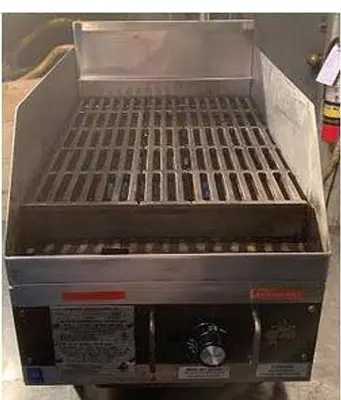 Starmax 15" radiant Char Broiler