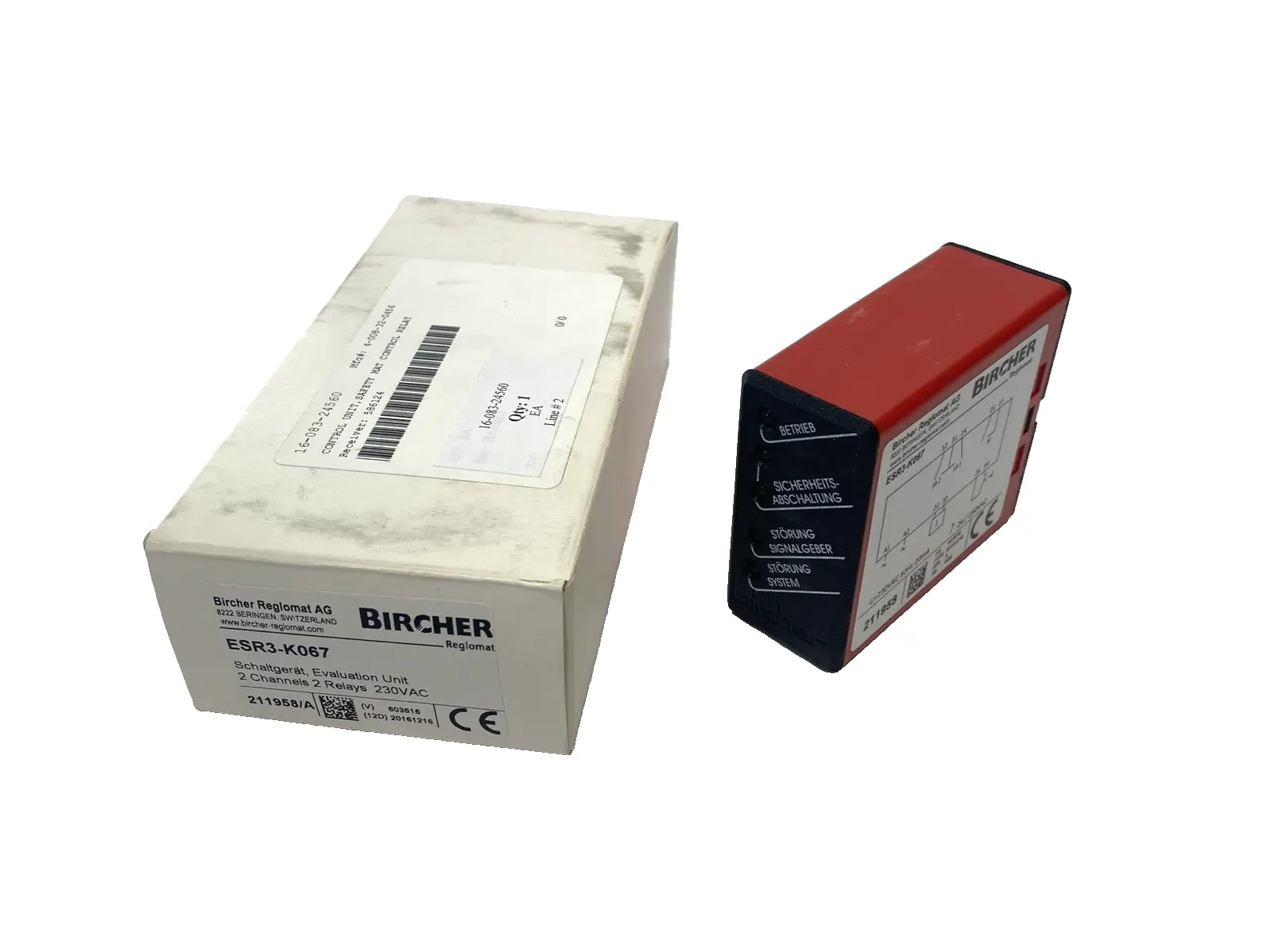 NEW BIRCHER REGLOMAT ESR3-K067