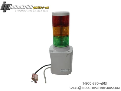 Patlite LKEH-302FVUL-RYG Stack Lights and Horn