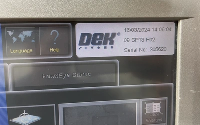 2012 DEK HORIZON 03IX SCREEN PRINTER Screen Printers | Tekmart International Inc. (4)