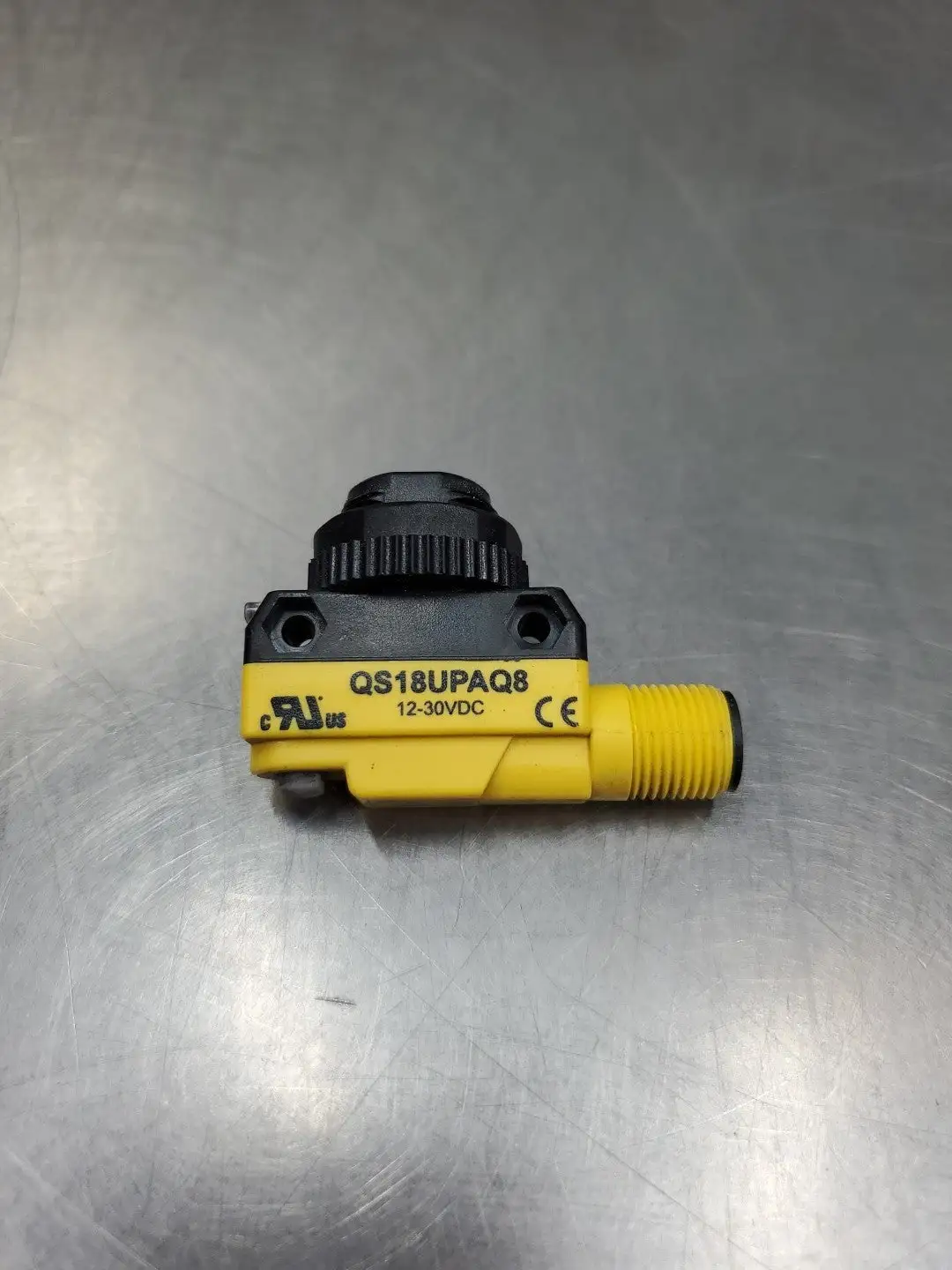 BANNER QS18UPAQ8 (1443C) Ultrasonic Sensor, 12-30VDC. 5E-36/3