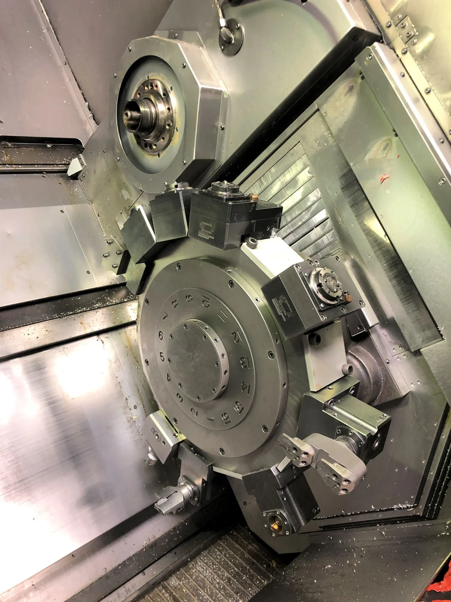 Used 2013 OKUMA LU3000-EX-2ST-MY CNC LATHES MULTI AXIS 210177