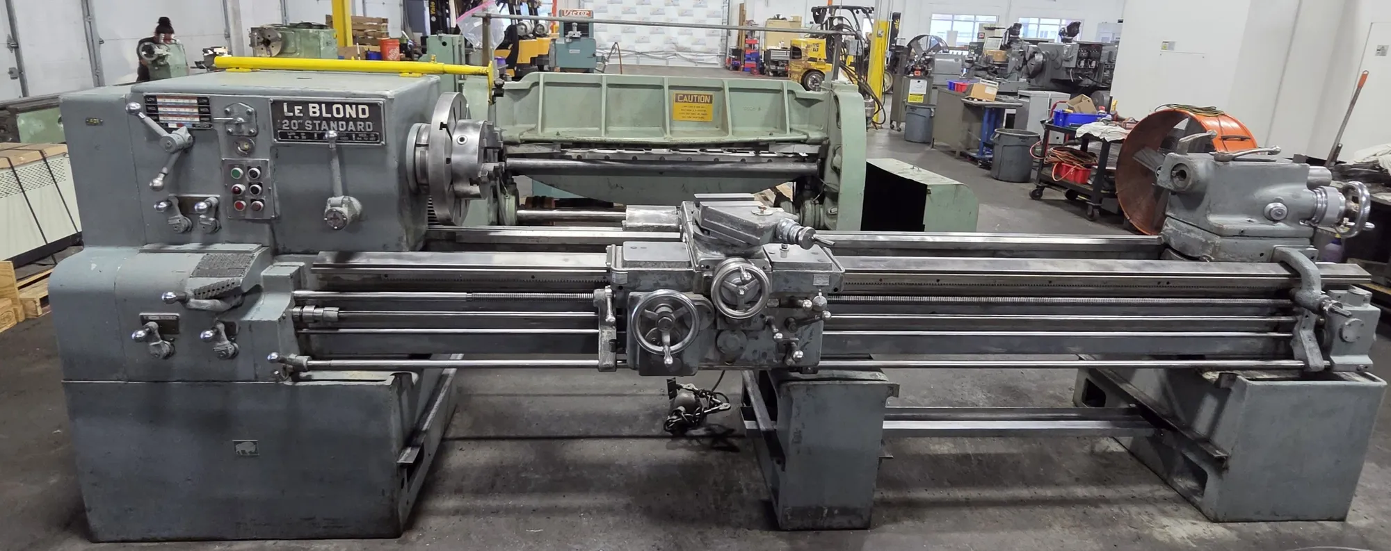Used LEBLOND 20 Standard Engine Lathes Kentucky US | Machinery Central #1553125