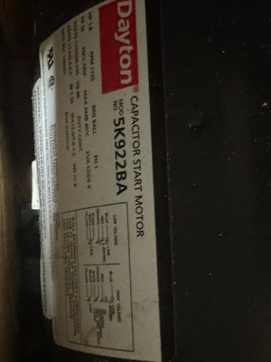 New | in-Stock Dayton DAYTON General 5K262V Motors (misc) California US | Amiron Machinery #1495280