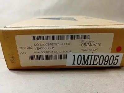 NEW EMERSON VE4003S6B1