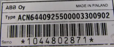 REFURBISHED ABB ACS600 DRIVE ACN6440925500003300902