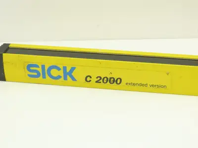 Sick C 2000 Safety Light Curtain Sensor Transmitter 750mm Has Crack In Lens