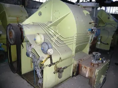 Krauss-Maffei HZ 125 peeler centrifuge, Titanium.