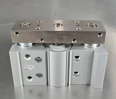SMC MGPS80-50-Z73Z Heavy Duty Oversize Guide Rod Cylinder. Loc 6E