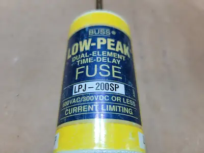 Used BUSSMANN LPJ-200SP Misc Electrical & Power Parts British Columbia CA | Lenmark #1439041