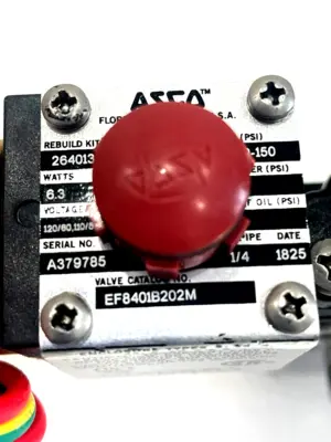 NEW ASCO EF8401B202M SOLENOID VALVE 120/60,110/50 110V