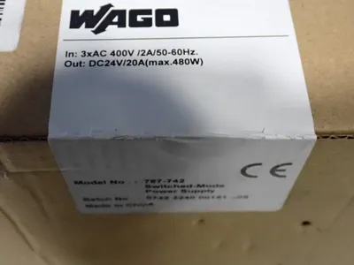 New | in-Stock WAGO 787742 DIN Rail Power Supplies Ohio US | HGR 24 #797637