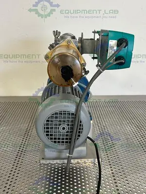 USED VACUUBRAND MBS050BP 99 DIAPHRAGM VACUUM PUMP W/ ATB RBF0.25/2-7R MOTOR