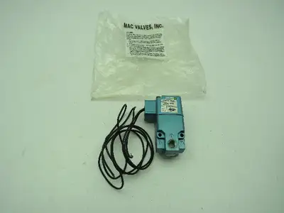 MAC 225B-110CAAD Solenoid Poppet Valve 24 VDC 15W 1/4" NPT