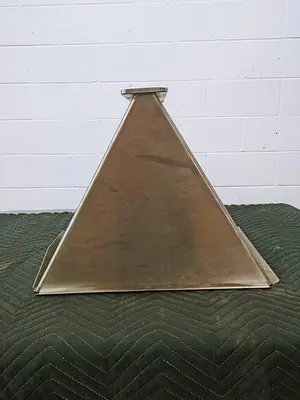 6 Gallon SS Rectangular Hopper