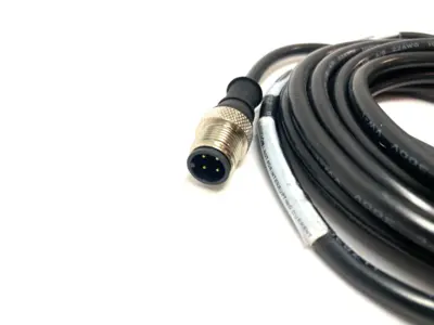 USED BANNER DOUBLE ENDED CONNECTION CORDSET M12 4-PIN