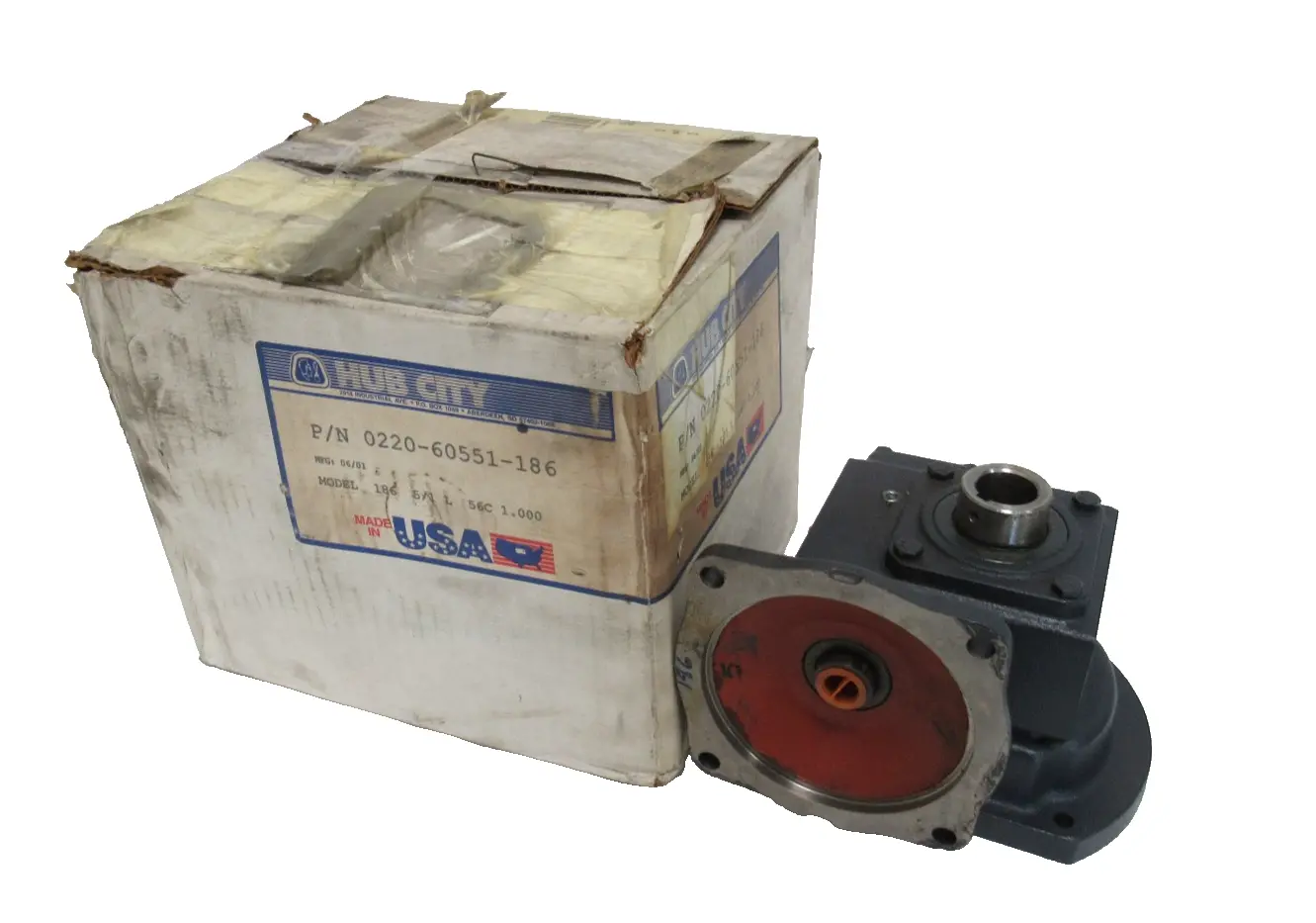 NEW HUB CITY 0220-60551-186 GEAR REDUCER 5:1 022060551186