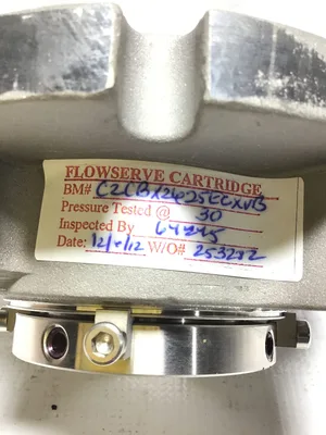 Flowserve C2CBX2S25ECXVB Cartridge Mechanical Seal