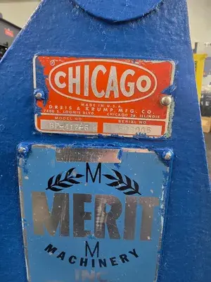 USED CHICAGO DREIS & KRUMP BPU 412-6