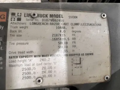 USED HYSTER S50XM